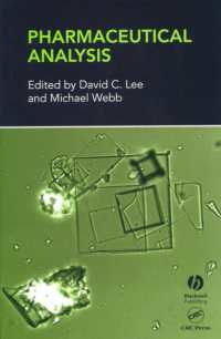Pharmaceutical Analysis (Sheffield Analytical Chemistry) -- Hardback