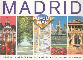 Madrid Popout (Popout Map) （1 FOL MAP）