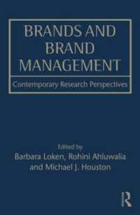 Brands and Brand Management : Contemporary Research Perspectives (Marketing and Consumer Psychology Series)