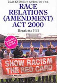 Blackstone's Guide to the Race Relations (Amendment) Act 2000