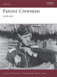 Panzer Crewman 1939-45 (Warrior) -- Paperback / softback (English Language Edition)