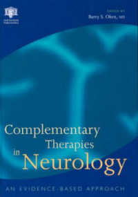 Complementary Therapies in Neurology : An Evidence-Based Approach