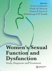 Women's Sexual Function and Dysfunction : Study, Diagnosis and Treatment