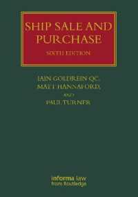 Ship Sale and Purchase (Lloyd's Shipping Law Library)