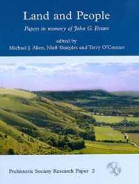 Land and People : Papers in Memory of John G. Evans (Prehistoric Society Research Papers)