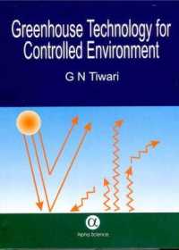 Greenhouse Technology for Controlled Environment -- Hardback