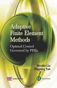 Adaptive Finite Element Methods : Optimal Control Governed by PDEs