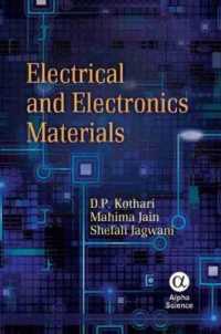 Electrical and Electronics Materials -- Hardback