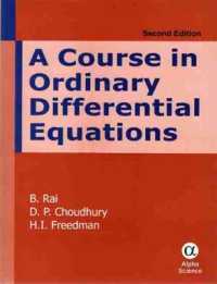 Course in Ordinary Differential Equations -- Hardback （2 Revised）