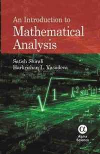 Introduction to Mathematical Analysis -- Hardback