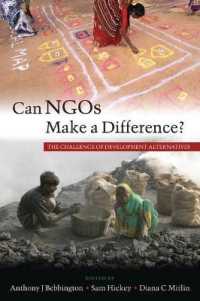 NGOの変革力：開発へのオルタナティブ<br>Can NGOs Make a Difference? : The Challenge of Development Alternatives