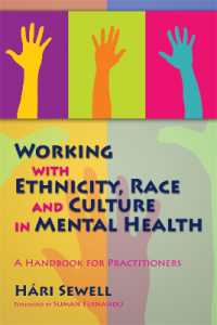 Working with Ethnicity, Race and Culture in Mental Health : A Handbook for Practitioners