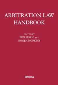 Arbitration Law Handbook