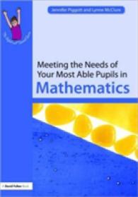 Meeting the Needs of Your Most Able Pupils : Mathematics (The Gifted and Talented Series)