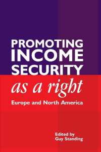 Promoting Income Security as a Right : Europe and North America