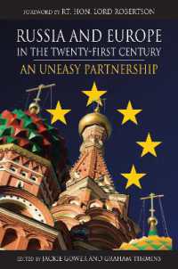 Russia and Europe in the Twenty-First Century : An Uneasy Partnership (Anthem European Studies)