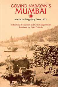 Govind Narayan's Mumbai : An Urban Biography from 1863 (Anthem Nineteenth-century Series)