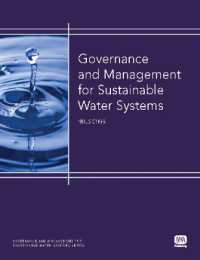 Governance and Management for Sustainable Water Systems (Governance and Management for Sustainable Water Systems Series)