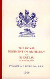 Royal Regiment of Artillery at Le Cateau