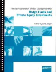 New Generation of Risk Management for Hedge Funds and Private Equity Investments -- Paperback