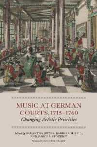 Music at German Courts, 1715-1760 : Changing Artistic Priorities