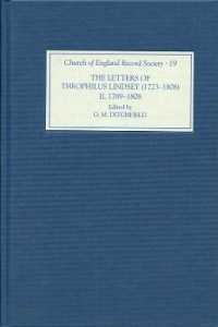 The Letters of Theophilus Lindsey (1723-1808) : Volume II: 1789-1808 (Church of England Record Society)