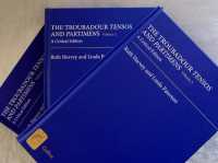 トゥルバドゥールのテンソとパルティマン：批評版 （全３巻）<br>The Troubadour Tensos and Partimens [3 volume set] : A Critical Edition (Gallica)