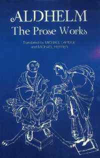 Aldhelm : The Prose Works