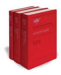 Inns of Court (3-Volume Set) (Records of Early English Drama)