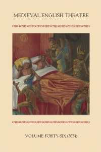 Medieval English Theatre 46 (Medieval English Theatre)