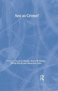 犯罪としての性<br>Sex as Crime?