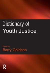 少年司法辞典<br>Dictionary of Youth Justice