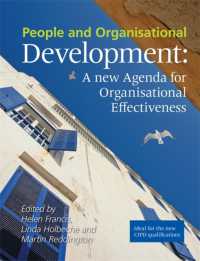 People and Organisational Development : a new Agenda for Organisational Effectiveness -- Paperback / softback