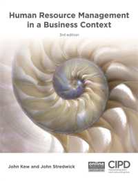 Human Resource Management in a Business Context -- Paperback / softback （3 ed）