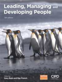 Leading, Managing and Developing People -- Paperback / softback （5 ed）
