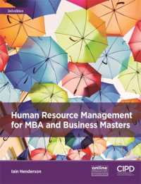 Human Resource Management for MBA and Business Masters （3RD）