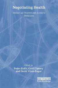 Negotiating Health : Intellectual Property and Access to Medicines