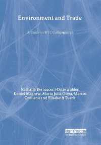 Environment and Trade : A Guide to WTO Jurisprudence