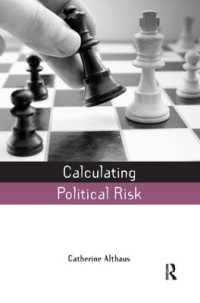 政治的リスクの算定<br>Calculating Political Risk (Earthscan Risk in Society)