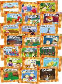 Jolly Phonics Orange Level Readers Complete Set : in Precursive Letters (British English edition)