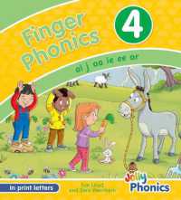 Finger Phonics Book 4 : In Print Letters (American English edition) （Board Book）