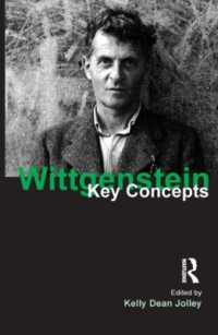 ウィトゲンシュタイン：重要概念<br>Wittgenstein : Key Concepts (Key Concepts)