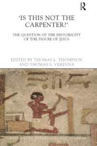 Is This Not the Carpenter? : The Question of the Historicity of the Figure of Jesus (Copenhagen International Seminar)