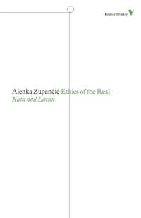 Ethics of the Real : Kant and Lacan (Radical Thinkers Set 06)