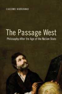 国民国家時代後の哲学（英訳）<br>The Passage West : Philosophy after the Age of the Nation State