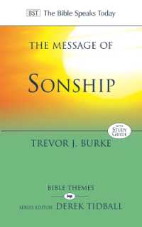 The Message of Sonship : At Home in God's Household (The Bible Speaks Today Themes)