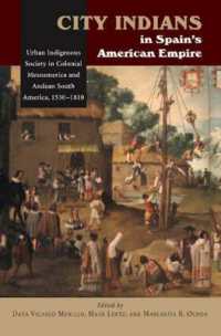 City Indians in Spain's American Empire : Urban Indigenous Society in Colonial Mesoamerica and Andean South America, 1530-1810 (First Nations and the Colonial Encounter)