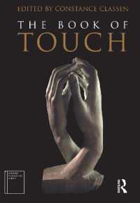 The Book of Touch (Sensory Formations) / Classen, Constance