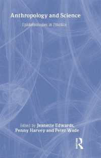 人類学と科学：認識論の実践<br>Anthropology and Science : Epistemologies in Practice (Asa Monographs)