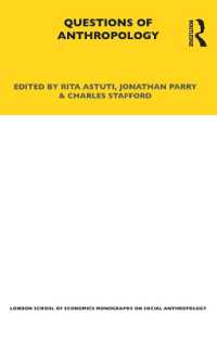 人類学の諸問題<br>Questions of Anthropology (LSE Monographs on Social Anthropology)